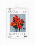 Cross Stitch Kit Luca - S - The Poppies, B2380 - Luca - S Yarns