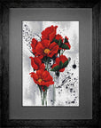 Cross Stitch Kit Luca - S - The Poppies, B7014 - Luca - S Yarns