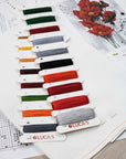 Cross Stitch Kit Luca - S - The Poppies, B7014 - Luca - S Yarns