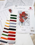 Cross Stitch Kit Luca - S - The Poppies, B7014 - Luca - S Yarns