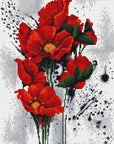 Cross Stitch Kit Luca - S - The Poppies, B7014 - Luca - S Yarns