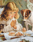 Cross Stitch Kit Luca - S - The Prayer, B557 - Luca - S Yarns