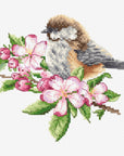 Cross Stitch Kit Luca - S - The tit on the branch, B1194 - Luca - S Yarns