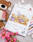 Cross Stitch Kit Luca - S - Three Party Bears, B1411 - Luca - S Yarns