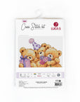 Cross Stitch Kit Luca - S - Three Party Bears, B1411 - Luca - S Yarns