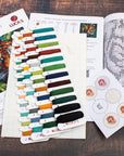 Cross Stitch Kit Luca - S - Tiger of the Jungle, BU5048 - Luca - S Yarns