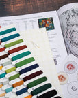 Cross Stitch Kit Luca - S - Tiger of the Jungle, BU5048 - Luca - S Yarns