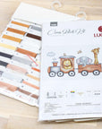 Cross Stitch Kit Luca - S - Train Journey, B1190 - Luca - S Yarns