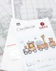 Cross Stitch Kit Luca - S - Train Journey, B1190 - Luca - S Yarns
