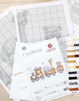 Cross Stitch Kit Luca - S - Train Journey, B1190 - Luca - S Yarns