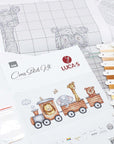 Cross Stitch Kit Luca - S - Train Journey, B1190 - Luca - S Yarns