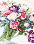 Cross Stitch Kit Luca - S - Tulips Vase, B2261 - Luca - S Yarns