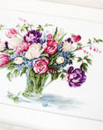Cross Stitch Kit Luca - S - Tulips Vase, B2261 - Luca - S Yarns