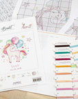 Cross Stitch Kit Luca - S - Unicorn, B1149 - Luca - S Yarns