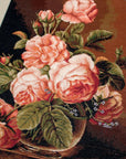 Cross Stitch Kit Luca - S - Vase of roses, B488 - Luca - S Yarns