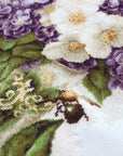 Cross Stitch Kit Luca - S - Vase with Jasmine, B512 - Luca - S Yarns