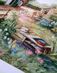 Cross Stitch Kit Luca - S - Village landscape, BU4011 - Luca - S Yarns
