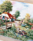 Cross Stitch Kit Luca - S - Village landscape, BU4011 - Luca - S Yarns