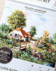 Cross Stitch Kit Luca - S - Village landscape, BU4011 - Luca - S Yarns