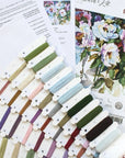 Cross Stitch Kit Luca - S - White roses, B2400 - Luca - S Yarns