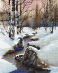 Cross Stitch Kit Luca - S - Winter, B609 - Luca - S Yarns