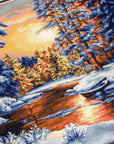 Cross Stitch Kit Luca - S - Winter Landscape, B477 - Luca - S Yarns