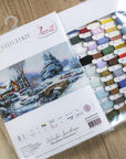 Cross Stitch Kit Luca - S - Winter Landscape, BU5002 - Luca - S Yarns