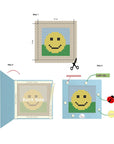 Cross Stitch Kit Luca - S - X01 Smile - Luca - S Yarns
