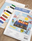 Cross Stitch Kit Luca - S - X05 Train - Luca - S Yarns
