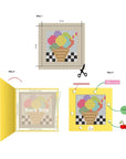 Cross Stitch Kit Luca - S - X12 Ice - cream - Luca - S Yarns