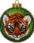 Cross Stitch Kit with Beads on Wood - Luca - S Yarns