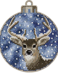 Cross Stitch Kit with Beads on Wood - Luca - S Yarns