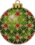 Cross Stitch Kit with Beads on Wood - Toys Needlecraft on Wood - Luca - S Yarns