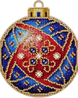 Cross Stitch Kit with Beads on Wood - Toys Needlecraft on Wood - Luca - S Yarns