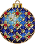 Cross Stitch Kit with Beads on Wood - Toys Needlecraft on Wood - Luca - S Yarns