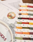 Cross Stitch Kit with Hoop Included Luca - S - The Autumn, BC221 - Luca - S Yarns