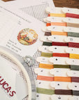 Cross Stitch Kit with Hoop Included Luca - S - The Autumn, BC221 - Luca - S Yarns