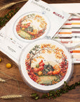 Cross Stitch Kit with Hoop Included Luca - S - The Autumn, BC221 - Luca - S Yarns