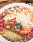 Cross Stitch Kit with Hoop Included Luca - S - The Autumn, BC221 - Luca - S Yarns