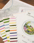 Cross Stitch Kit with Hoop Included Luca - S - The Summer, BC220 - Luca - S Yarns