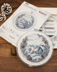 Cross Stitch Kit with Hoop Included Luca - S - The Winter, BC218 - Luca - S Yarns