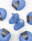 Garter Stitch Baby Booties Pattern - Luca - S Yarns