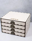 Luca - S Mouline Organizer - OL - 03 Organizer Box 4 Luca - S Mouline 520 colors - Luca - S Yarns