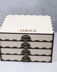 Luca - S Mouline Organizer - OL - 03 Organizer Box 4 Luca - S Mouline 520 colors - Luca - S Yarns