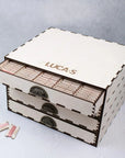 Luca - S Mouline Organizer - OL - 03 Organizer Box 4 Luca - S Mouline 520 colors - Luca - S Yarns