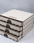 Luca - S Mouline Organizer - OL - 03 Organizer Box 4 Luca - S Mouline 520 colors - Luca - S Yarns