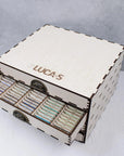 Luca - S Mouline Organizer - OL - 03 Organizer Box 4 Luca - S Mouline 520 colors - Luca - S Yarns