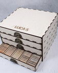 Luca - S Mouline Organizer - OL - 03 Organizer Box 4 Luca - S Mouline 520 colors - Luca - S Yarns