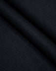 Luca - S Natural Pure 100% Linen Soft Fabric Black Color - Luca - S Yarns