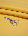 Luca - S Natural Pure 100% Linen Soft Fabric Goldenrod Color - Luca - S Yarns